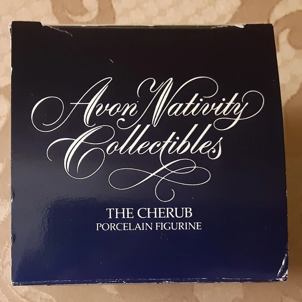Avon Nativity Collectibles The Cherub Porcelain Figurine